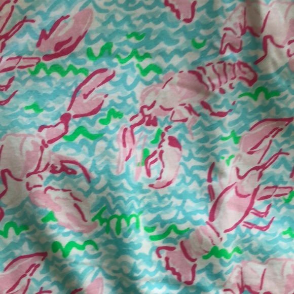 Lilly Pulitzer Lobstah Roll Shift Dress Size Small - Picture 3 of 5